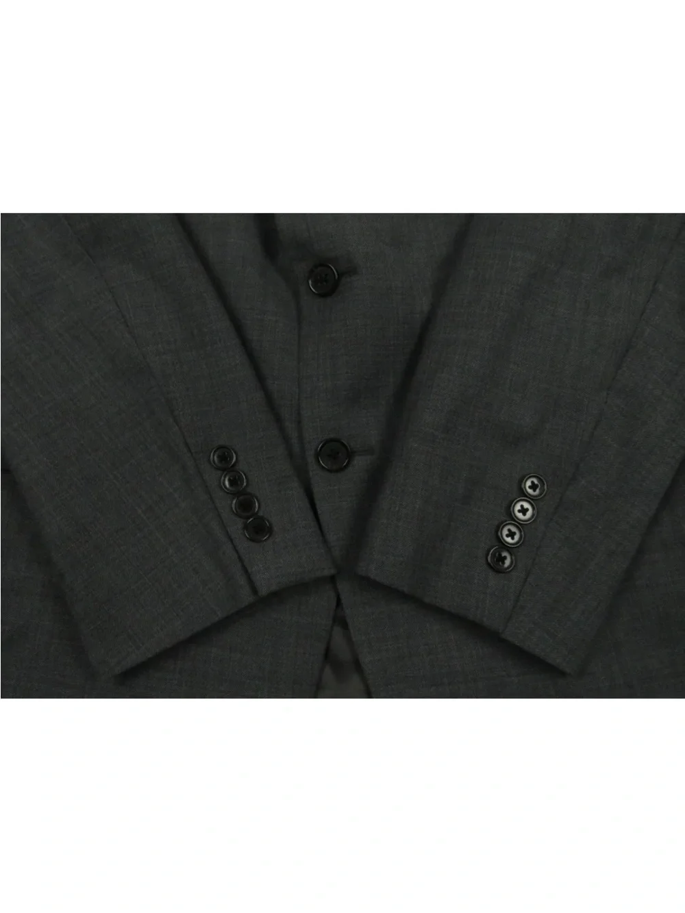 Lauren Ralph Lauren Wool Blend Stretch Black Label Blazer Sport Coat Jacket 48 R